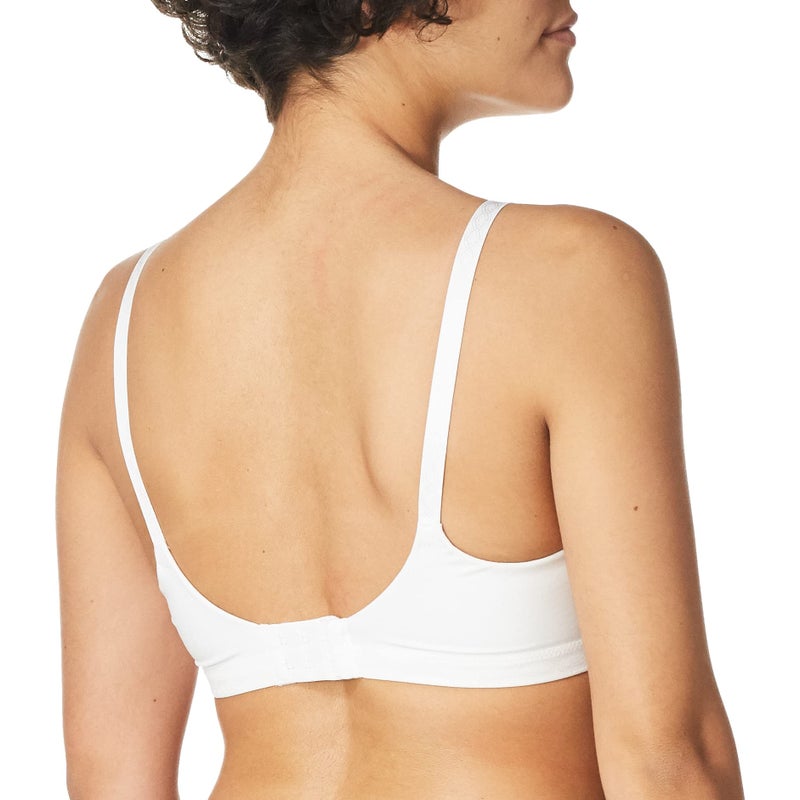 Warner's Women's Blissful Benefits Ultrasoft Wirefree Bra, White, 36C - Image 3